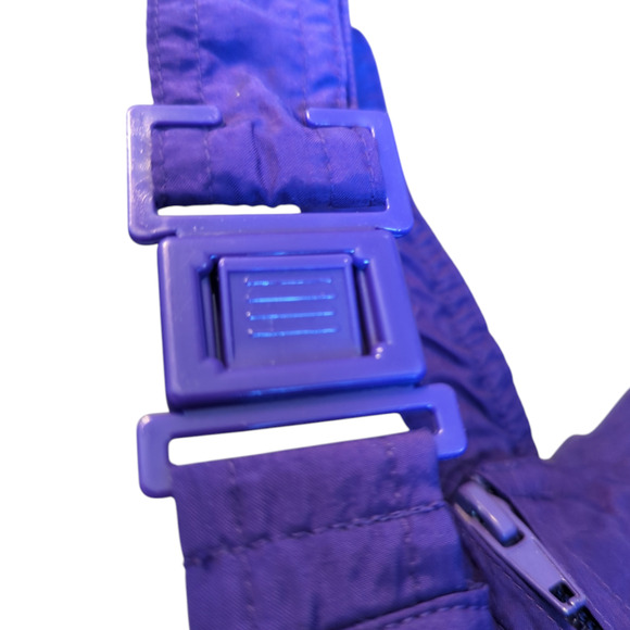 NEW MOVES Vintage Purple Bib Snow Pants Adjustable Kids Size 10 - Picture 6 of 12